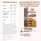 Digestive Biscuits with Dark Chocolate Cream, High in Fiber – Violanta, 6 × 200 g (1.2 kg)