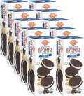 Dark Cocoa Oat Sandwich Biscuits with Vanilla Cream Filling – Violanta, 10 × 180 g (1.8 kg)