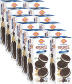 Gefüllte dunkle Kakao-Hafer-Doppelkekse mit Vanille-Creme – Violanta, 12 × 180 g (2,16 kg)