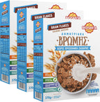 Mehrkorn-Flakes ohne Zuckerzusatz aus Griechenland – Violanta, 3 × 370 g (1,11 kg)