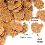 Mehrkorn-Flakes ohne Zuckerzusatz aus Griechenland – Violanta, 3 × 370 g (1,11 kg)