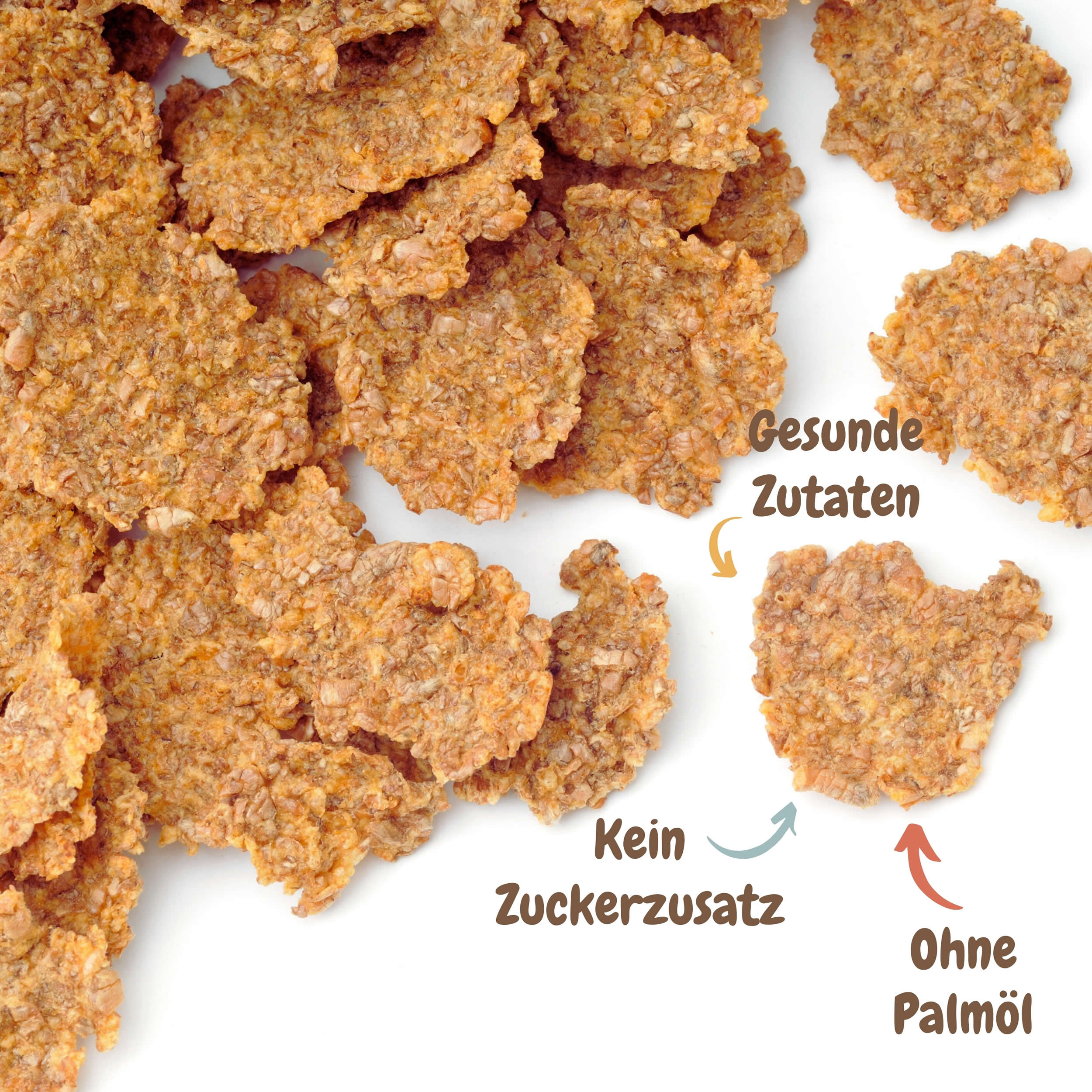 Multigrain Flakes without Added Sugar from Greece - Violanta, 10 x 370 g (3.7 kg)