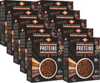 Bran Flakes mit dunkler Schokolade, 20 % Protein – Violanta, 10 × 370 g (3,7 kg)