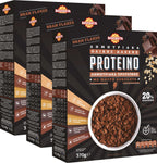 20% Protein Frühstückscerealien Vollkorn Bran Flakes mit dunkler Schokolade Frühstück Cerealien aus Griechenland
