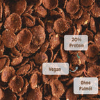 20% Protein Frühstückscerealien Vollkorn Bran Flakes mit dunkler Schokolade Frühstück Cerealien aus Griechenland
