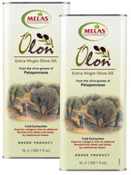 Extra Natives Olivenöl aus Griechenland, kaltgepresst – OLON, 2 × 5 l (10 l)