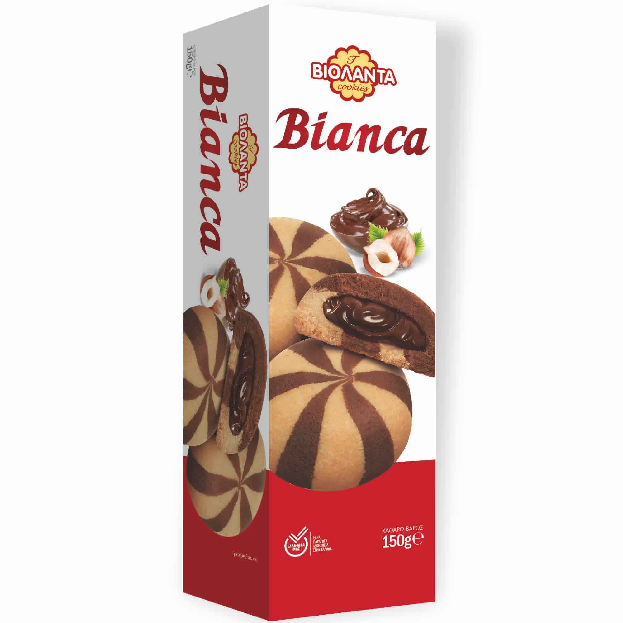 Vanille-Kakao-Biscuits mit Haselnuss-Kakaocreme aus Griechenland – Violanta