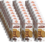 Digestive Kekse mit dunkler Schokoladencreme, ballaststoffreich – Violanta, 24 × 200 g (4,8 kg)