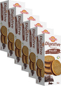 Digestive Biscuits with Dark Chocolate Cream, High in Fiber – Violanta, 6 × 200 g (1.2 kg)